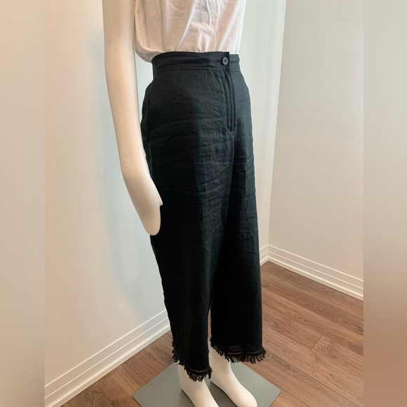 Theory Linen Pants Sz 8 - Picture 4 of 8